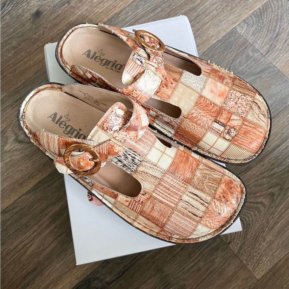 Alegria Sandal - PG Lite - Patchwork Size: 40